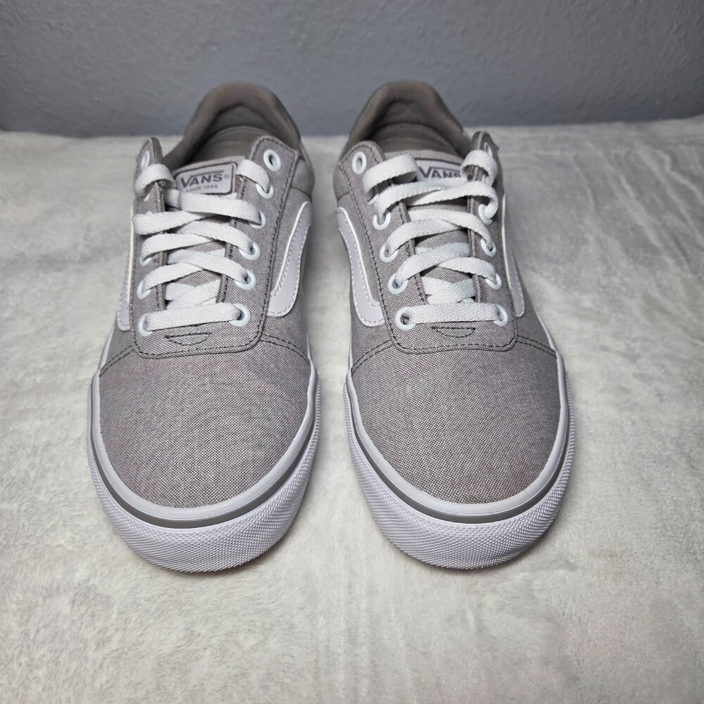 VANS Ward Deluxe Summer Canvas Grey Sneakers – Size: 7.5 W NWOT - Picture 3 of 12